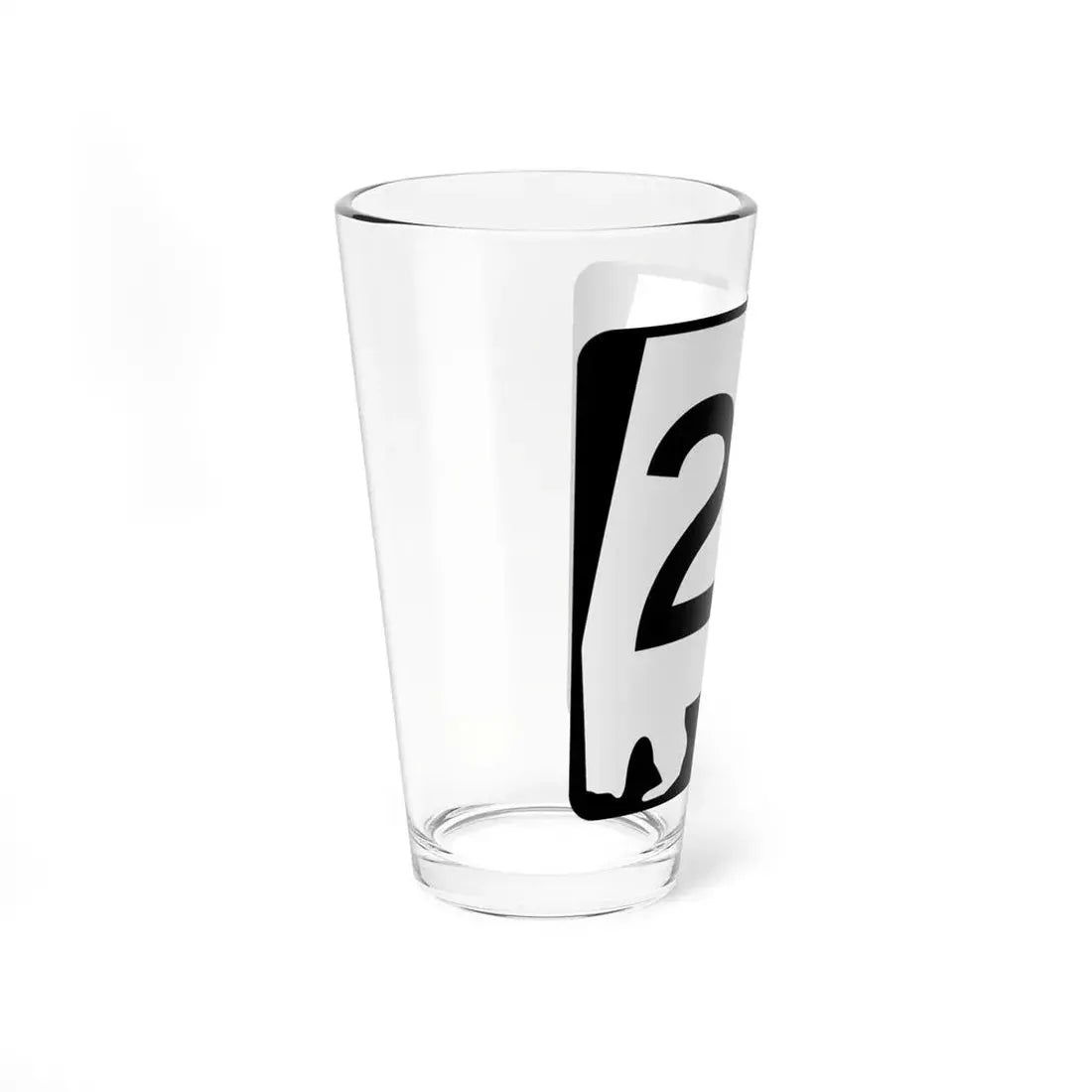 Alabama 27 (Alabama) (Road Sign) Pint Glss 16oz - Go Mug Yourself