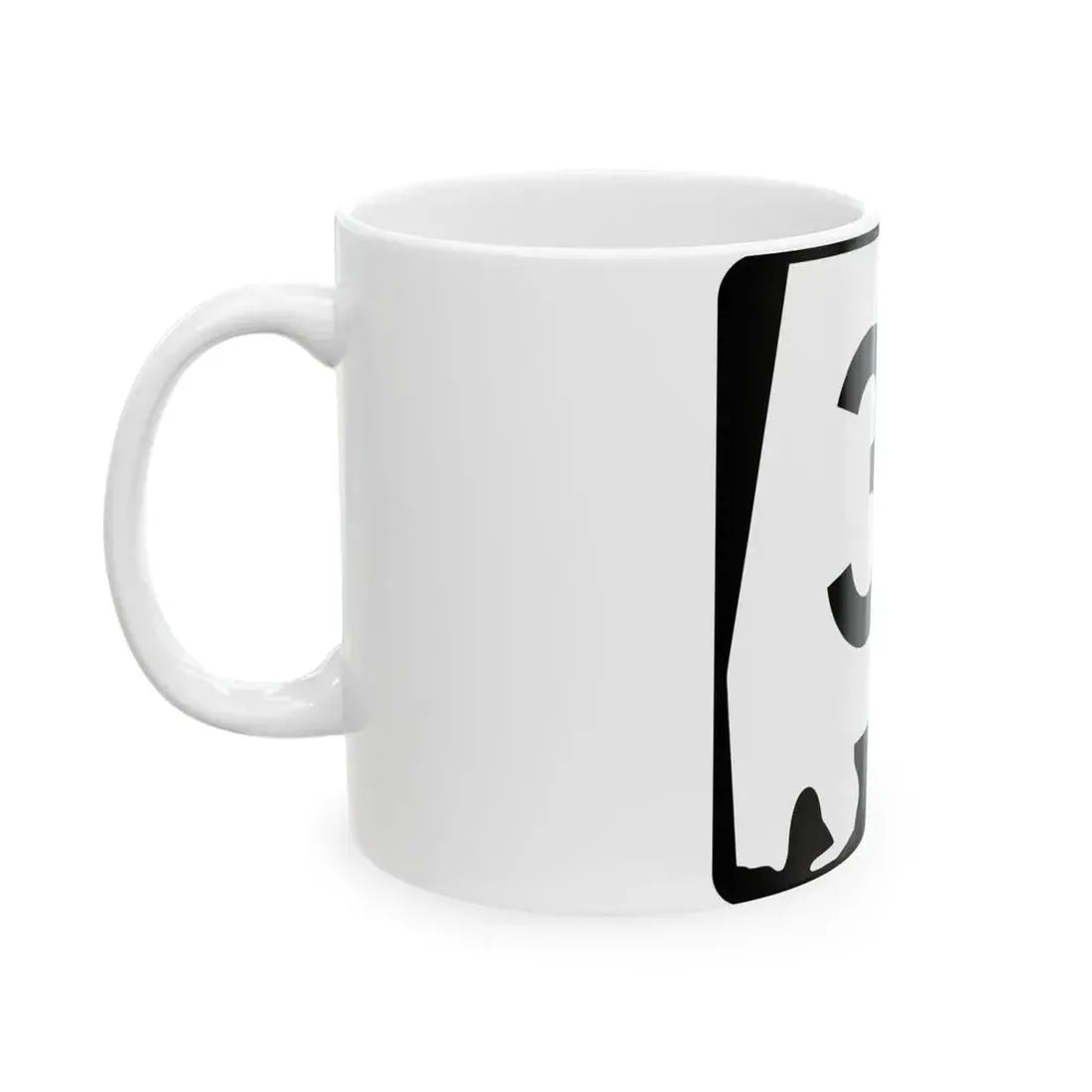 Alabama 31 (Alabama) (Road Sign) White Coffee Mug - Go Mug Yourself