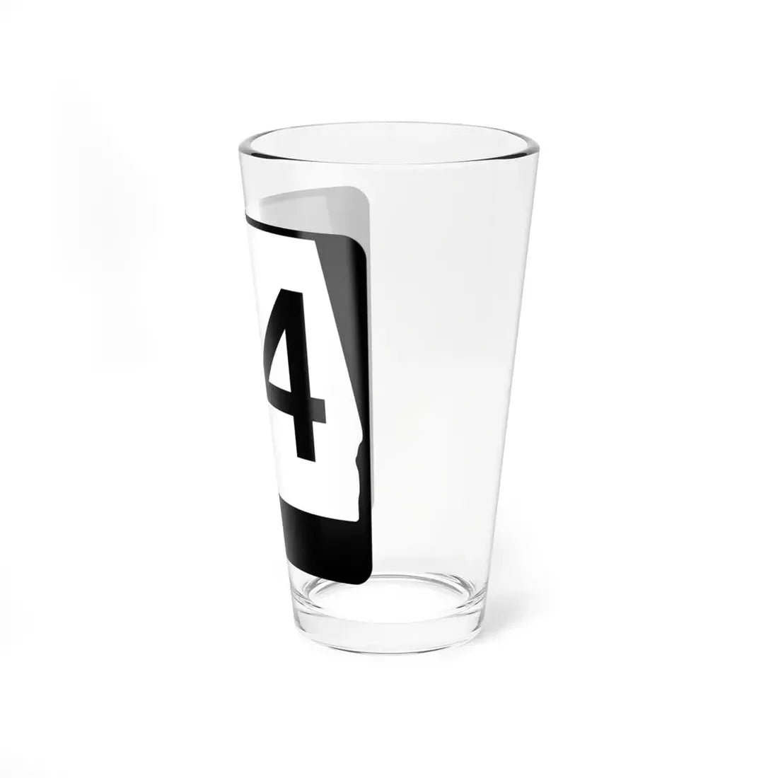 Alabama 44 (Alabama) (Road Sign) Pint Glss 16oz - Go Mug Yourself