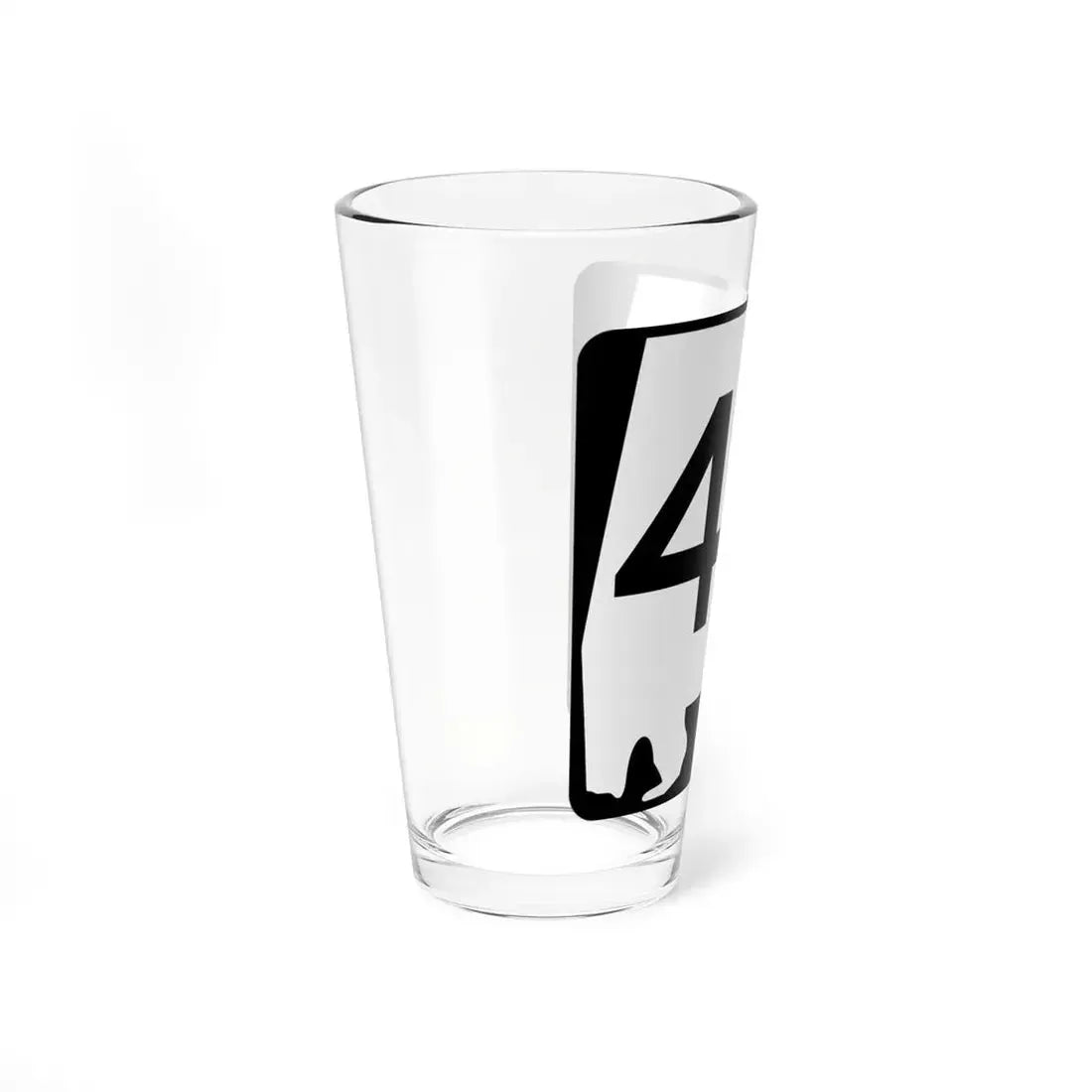 Alabama 48 (Alabama) (Road Sign) Pint Glss 16oz - Go Mug Yourself