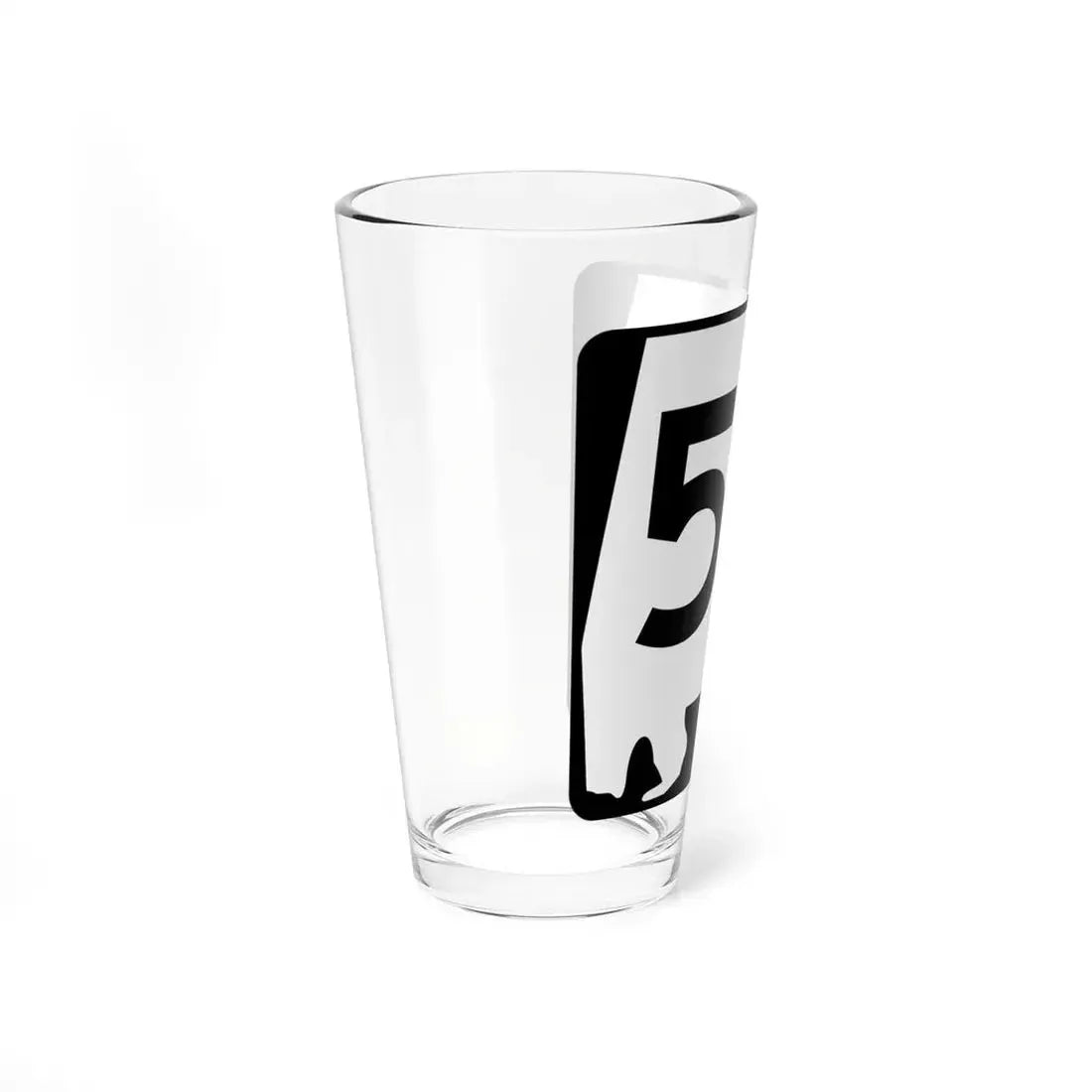 Alabama 57 (Alabama) (Road Sign) Pint Glss 16oz - Go Mug Yourself