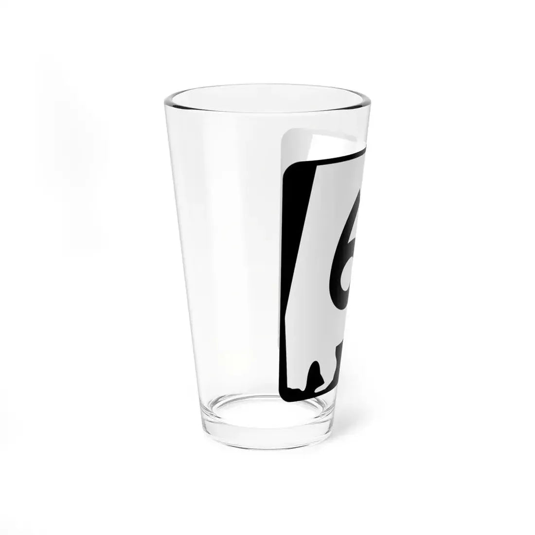 Alabama 61 (Alabama) (Road Sign) Pint Glss 16oz - Go Mug Yourself