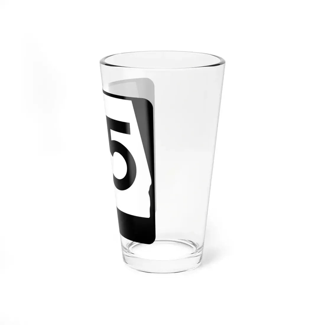 Alabama 65 (Alabama) (Road Sign) Pint Glss 16oz - Go Mug Yourself
