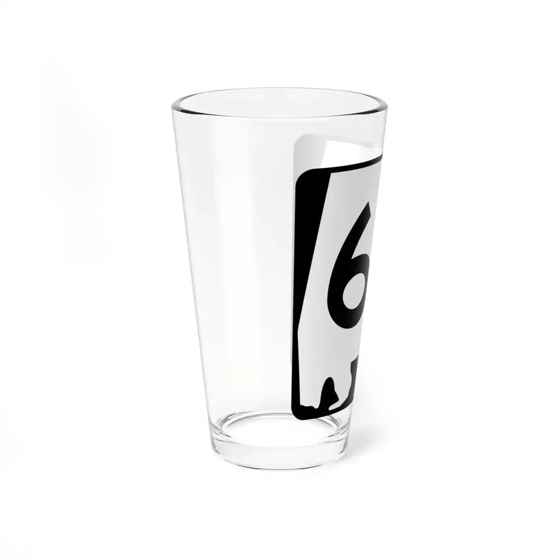 Alabama 67 (Alabama) (Road Sign) Pint Glss 16oz - Go Mug Yourself
