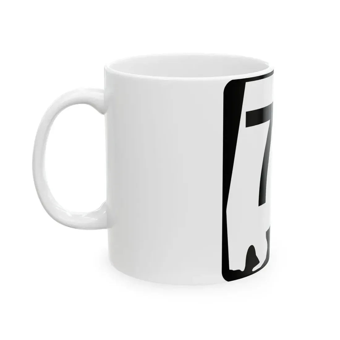 Alabama 79 (Alabama) (Road Sign) White Coffee Mug - Go Mug Yourself