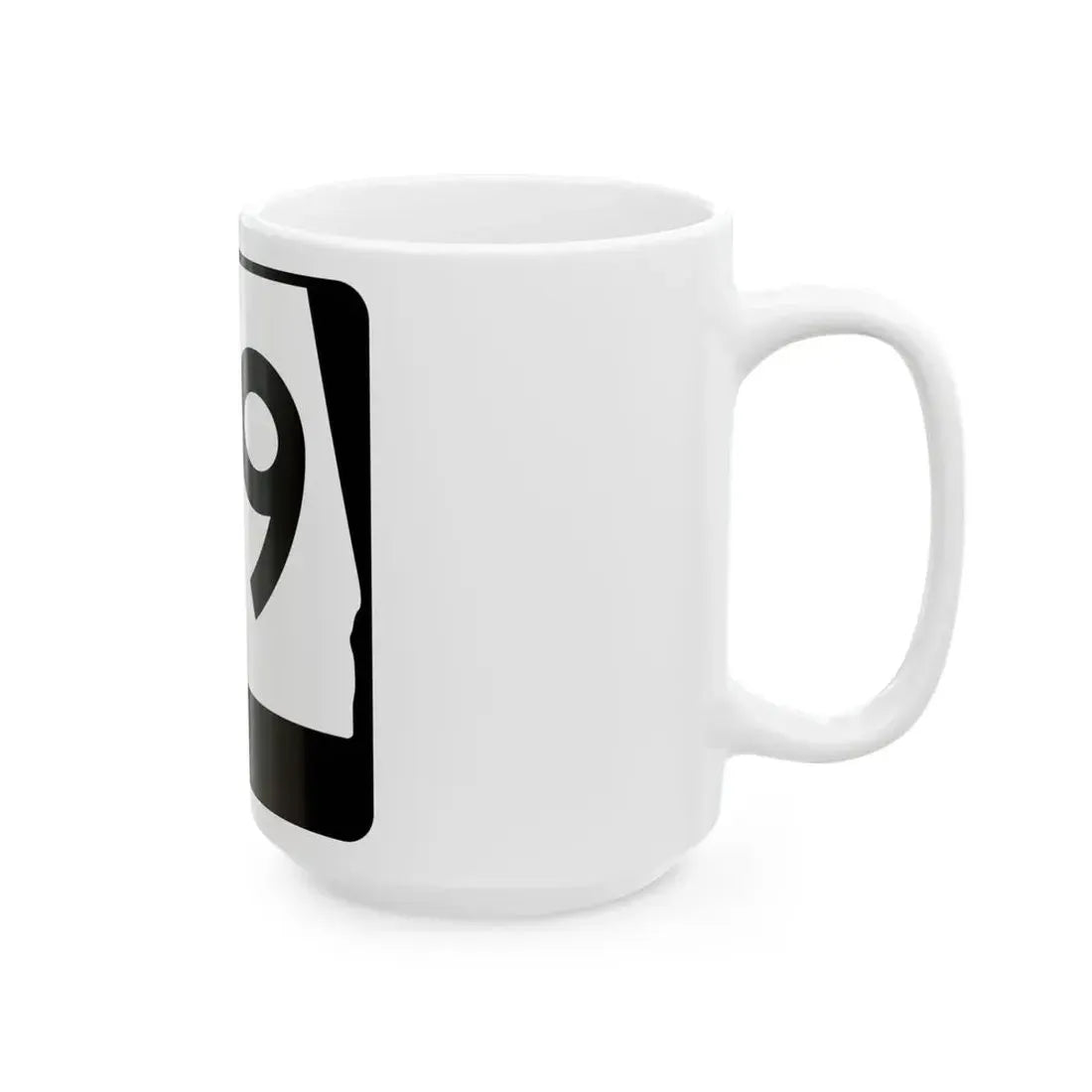 Alabama 79 (Alabama) (Road Sign) White Coffee Mug - Go Mug Yourself