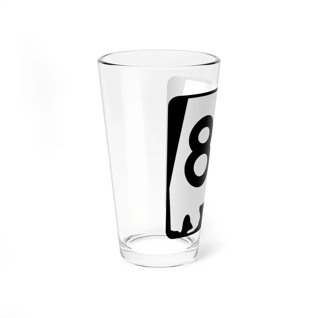Alabama 82 (Alabama) (Road Sign) Pint Glss 16oz - Go Mug Yourself