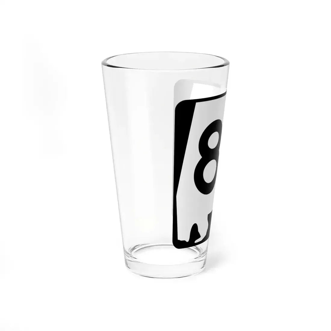 Alabama 87 (Alabama) (Road Sign) Pint Glss 16oz - Go Mug Yourself