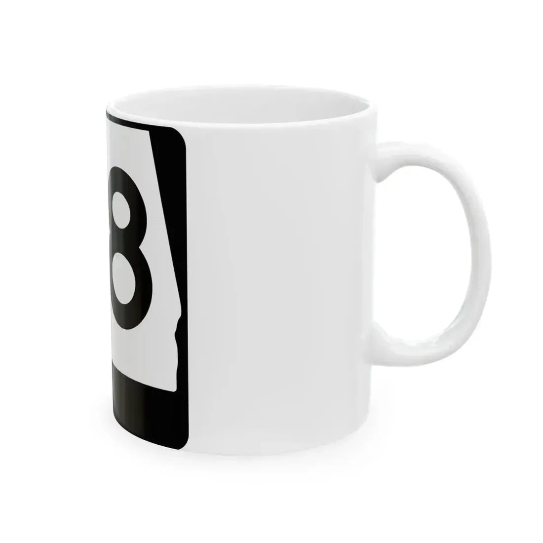 Alabama 98 (Alabama) (Road Sign) White Coffee Mug - Go Mug Yourself
