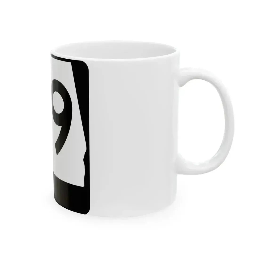 Alabama 99 (Alabama) (Road Sign) White Coffee Mug - Go Mug Yourself