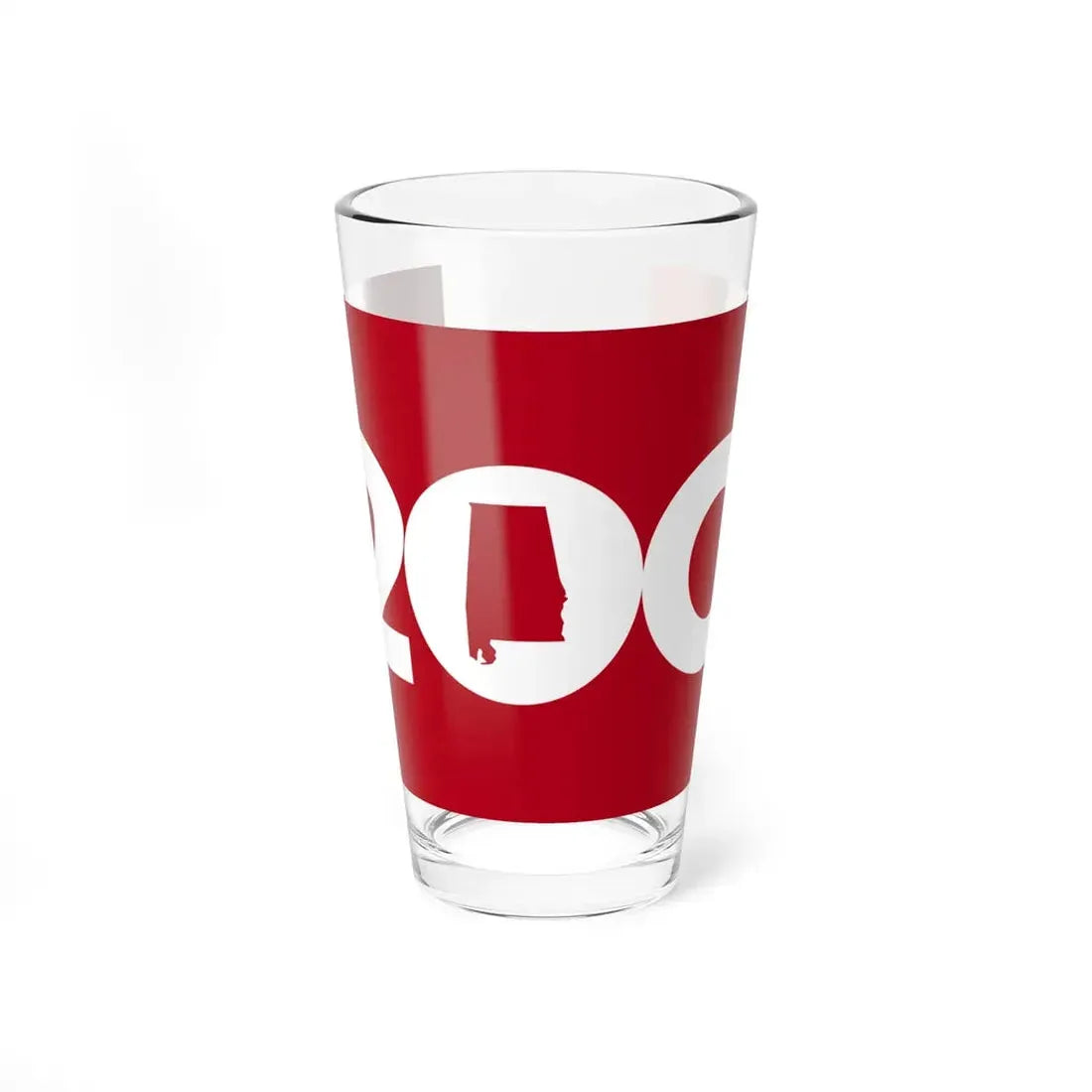 Alabama Bicentennial Flag (United States) Pint Glass 16oz 16oz - Go Mug Yourself