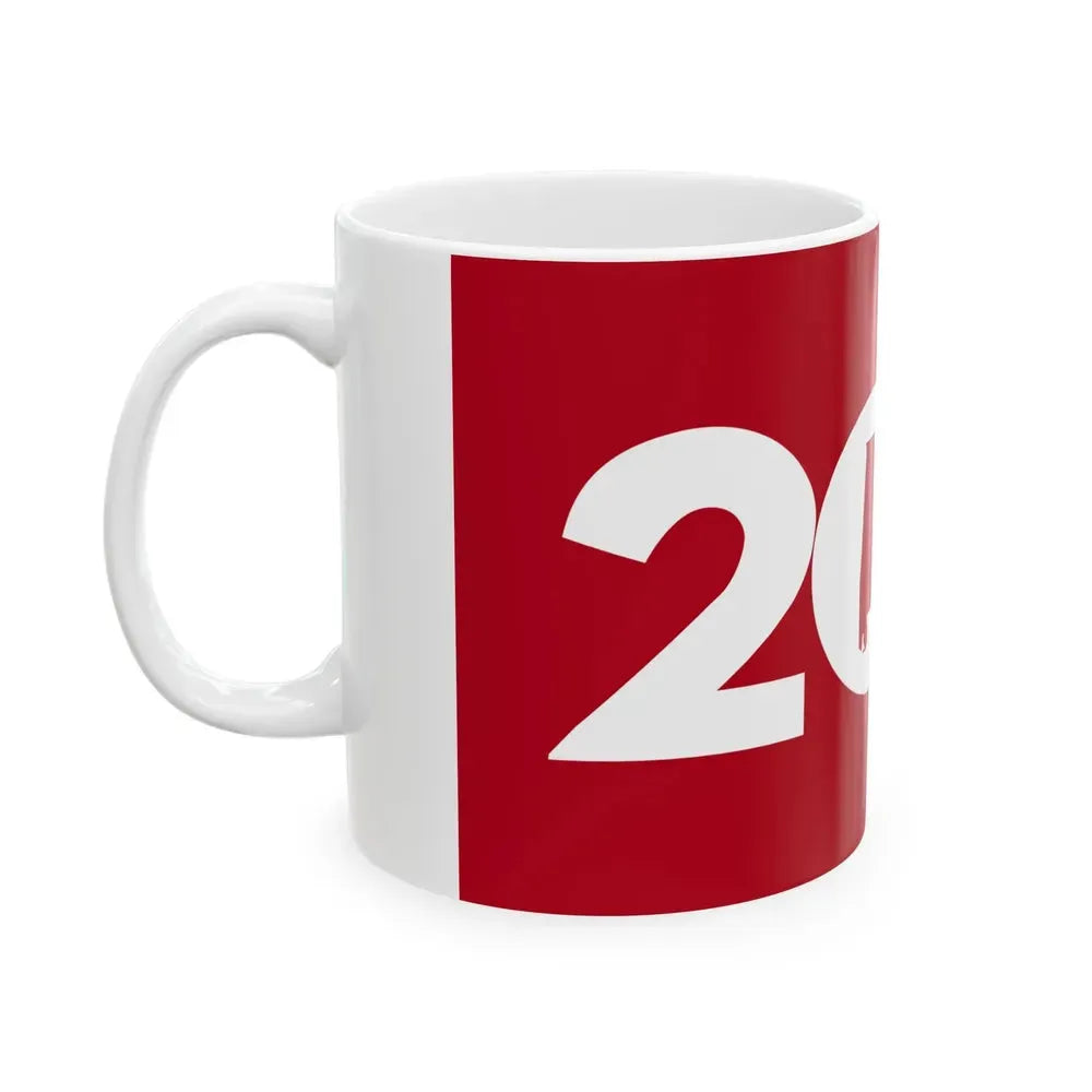 Alabama Bicentennial Flag (United States) White Coffee Mug - Go Mug Yourself