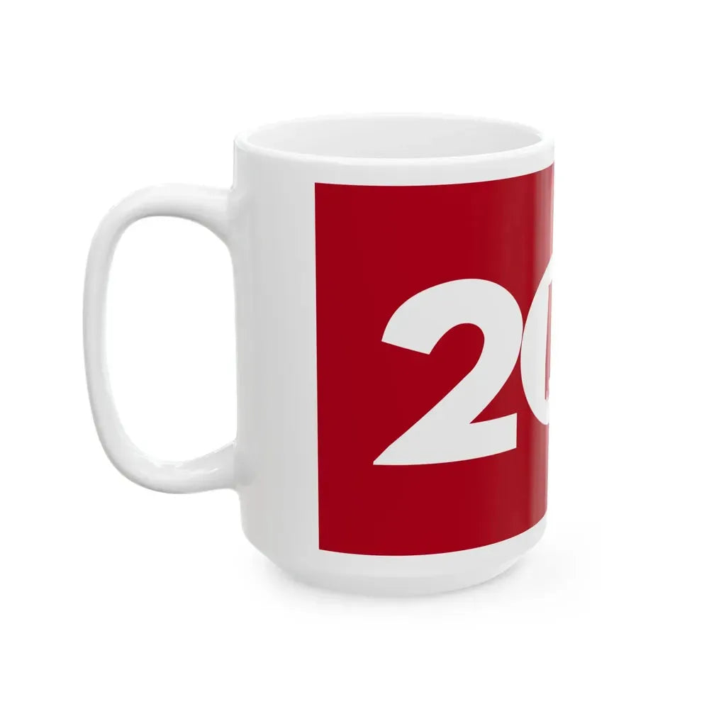Alabama Bicentennial Flag (United States) White Coffee Mug - Go Mug Yourself