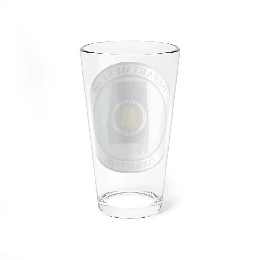 Alabama Department of Corrections - Pint Glass 16oz - Go Mug Yourself