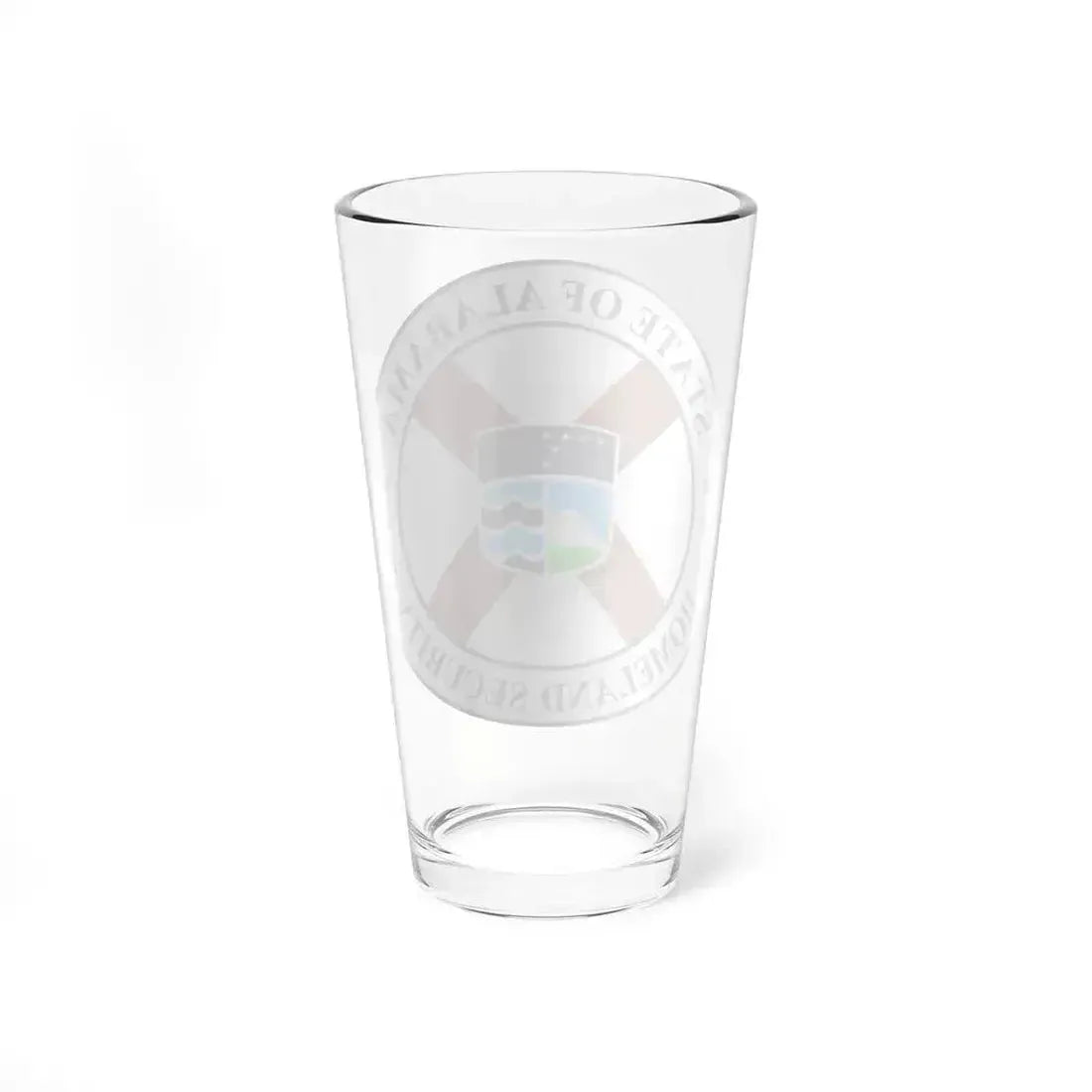 Alabama Department of Homeland Security - Pint Glass 16oz - Go Mug Yourself