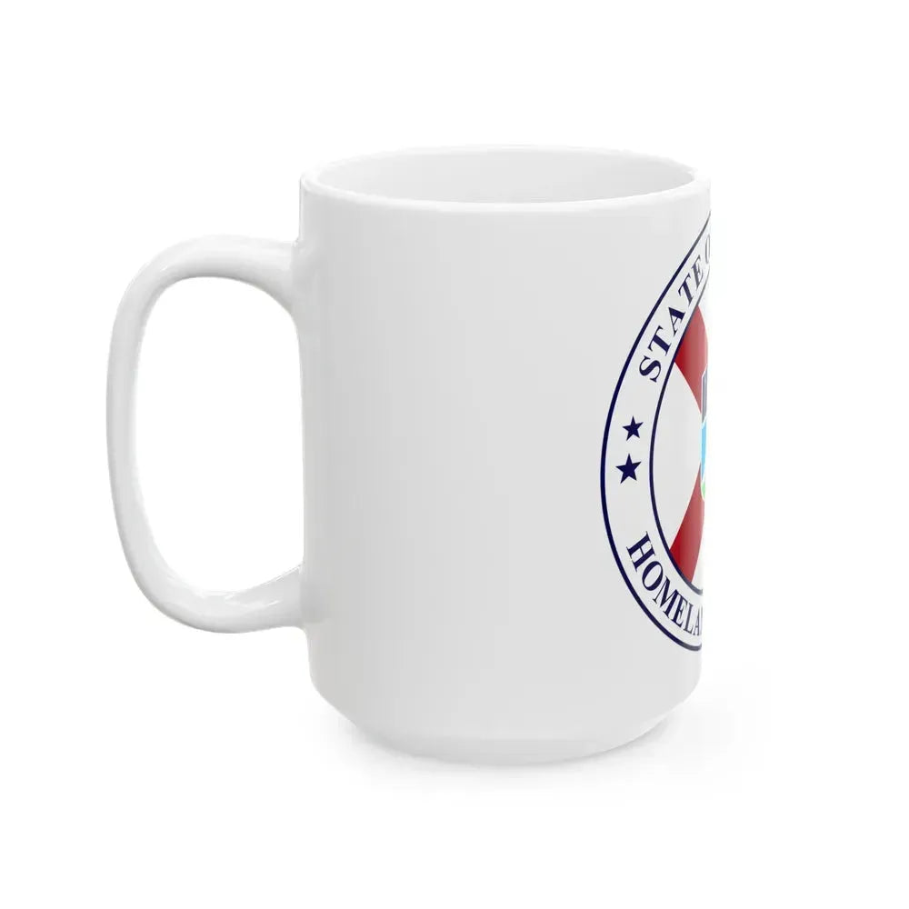 Alabama Department of Homeland Security - White Coffee Mug - Go Mug Yourself