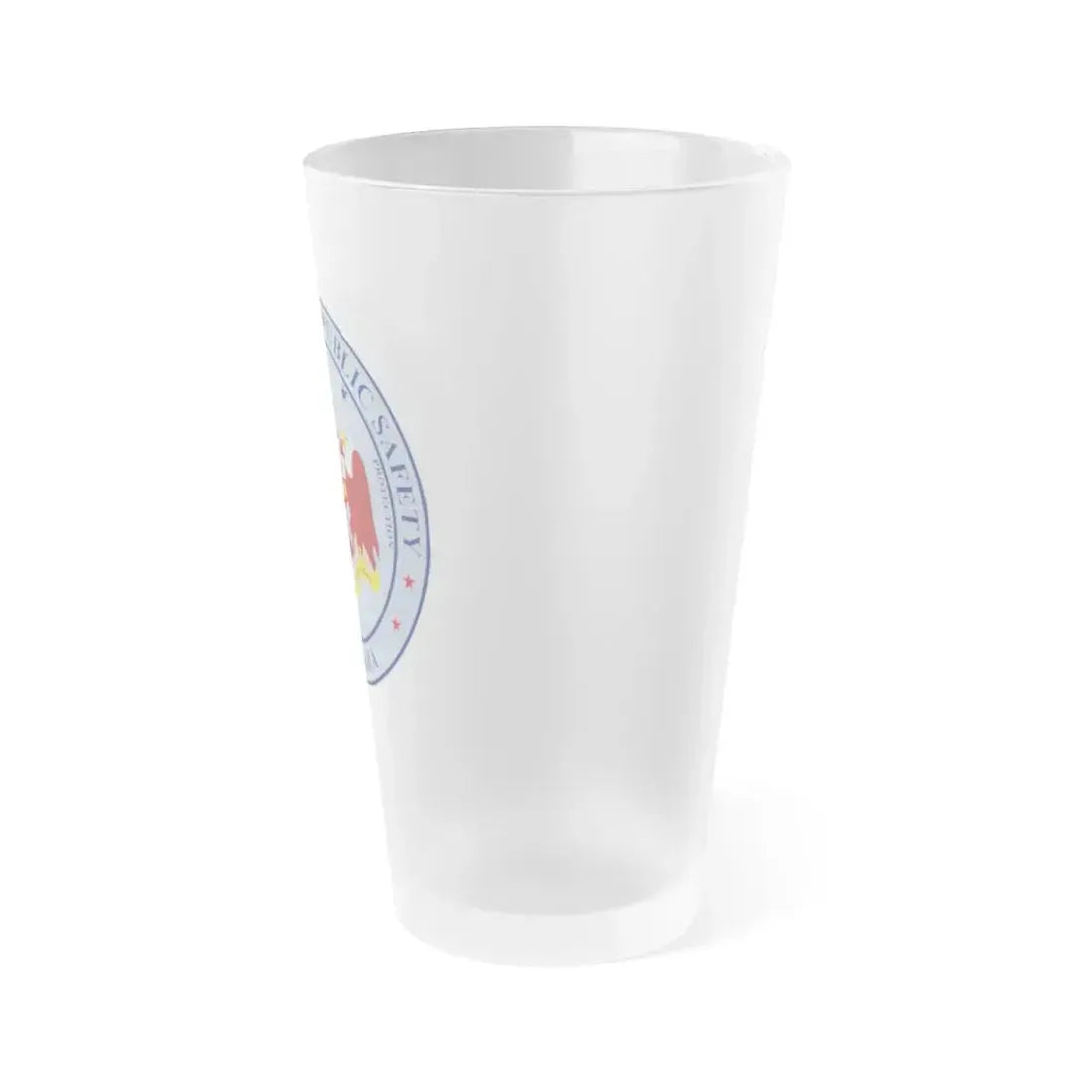 Alabama Department of Public Safety - Frosted Pint Glass 16oz - Go Mug Yourself
