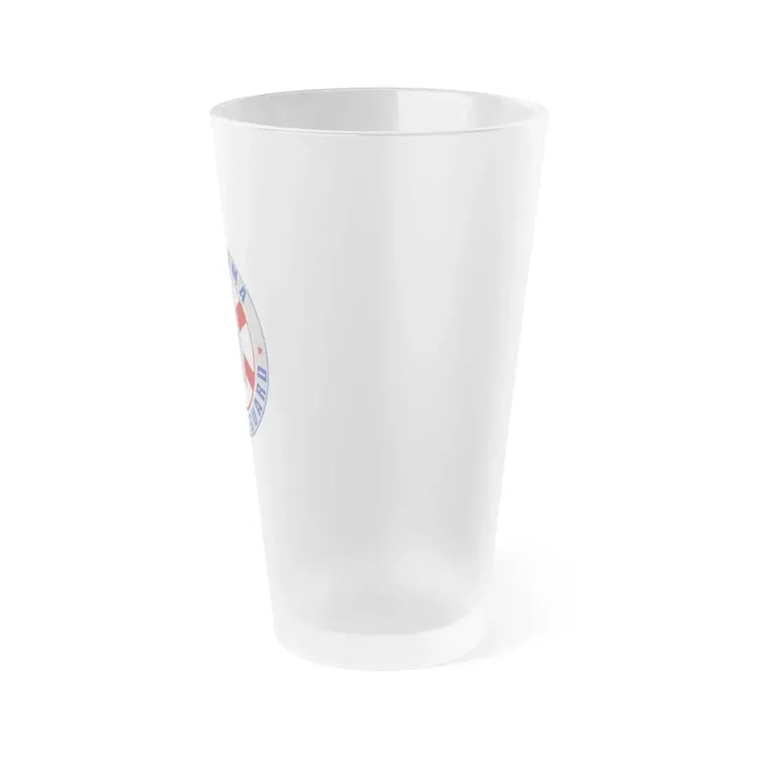 Alabama National Guard v2 - Frosted Pint Glass 16oz - Go Mug Yourself