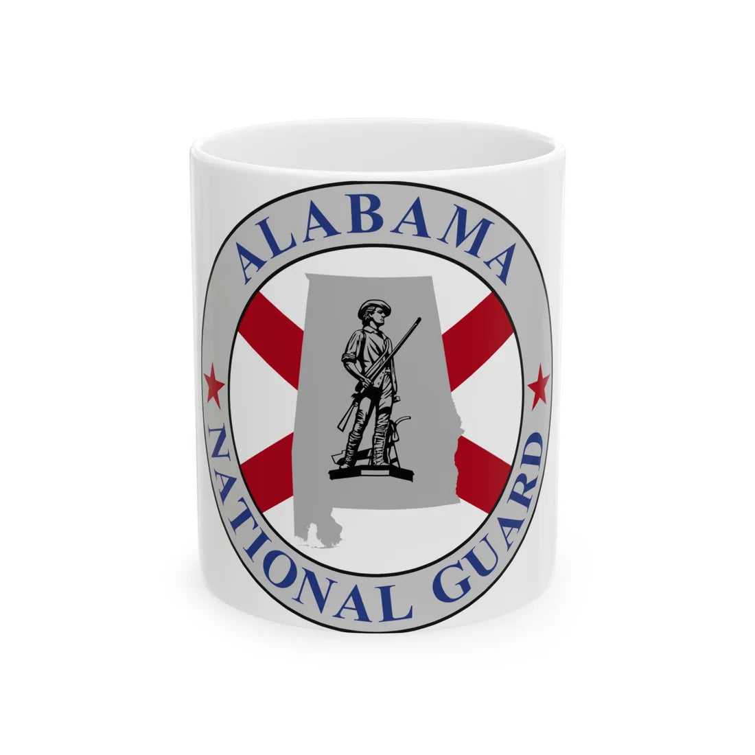 Alabama National Guard - White Coffee Mug 11oz - Go Mug Yourself