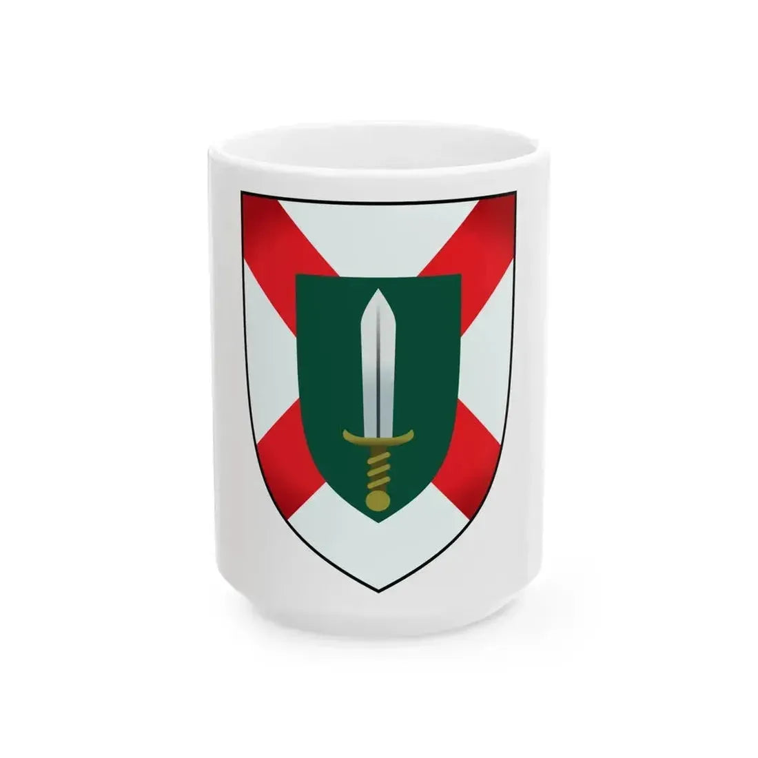 Alabama State Defense Force - White Coffee Mug 15oz - Go Mug Yourself