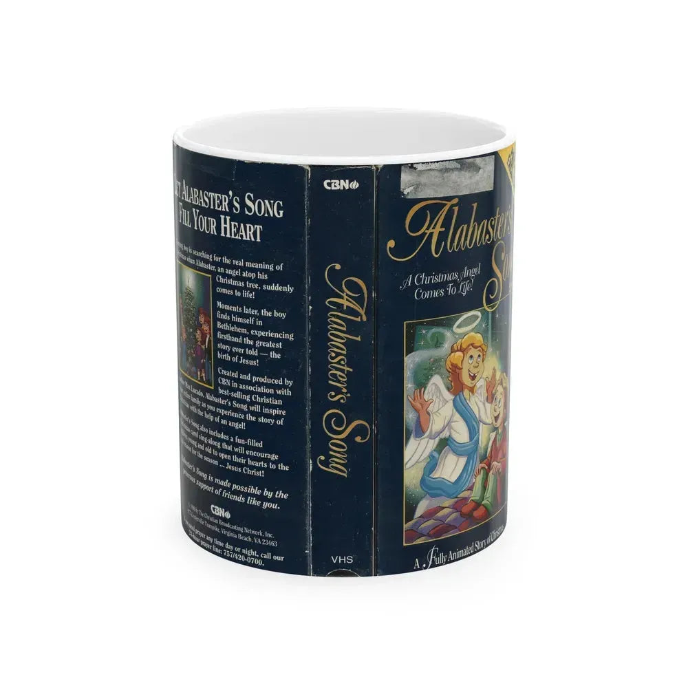ALABASTERS SONG (VHS COVER) - White Coffee Mug 11oz - Go Mug Yourself