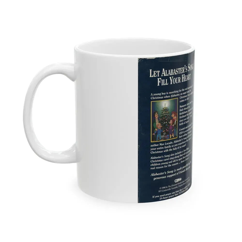 ALABASTERS SONG (VHS COVER) - White Coffee Mug - Go Mug Yourself