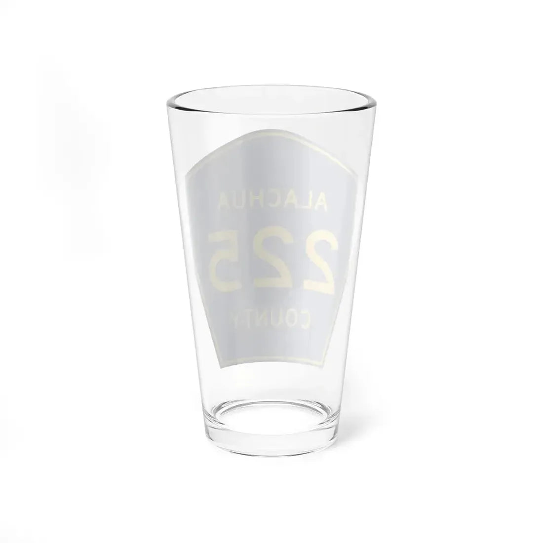 Alachua County 225 (Florida) (Road Sign) Pint Glss 16oz - Go Mug Yourself