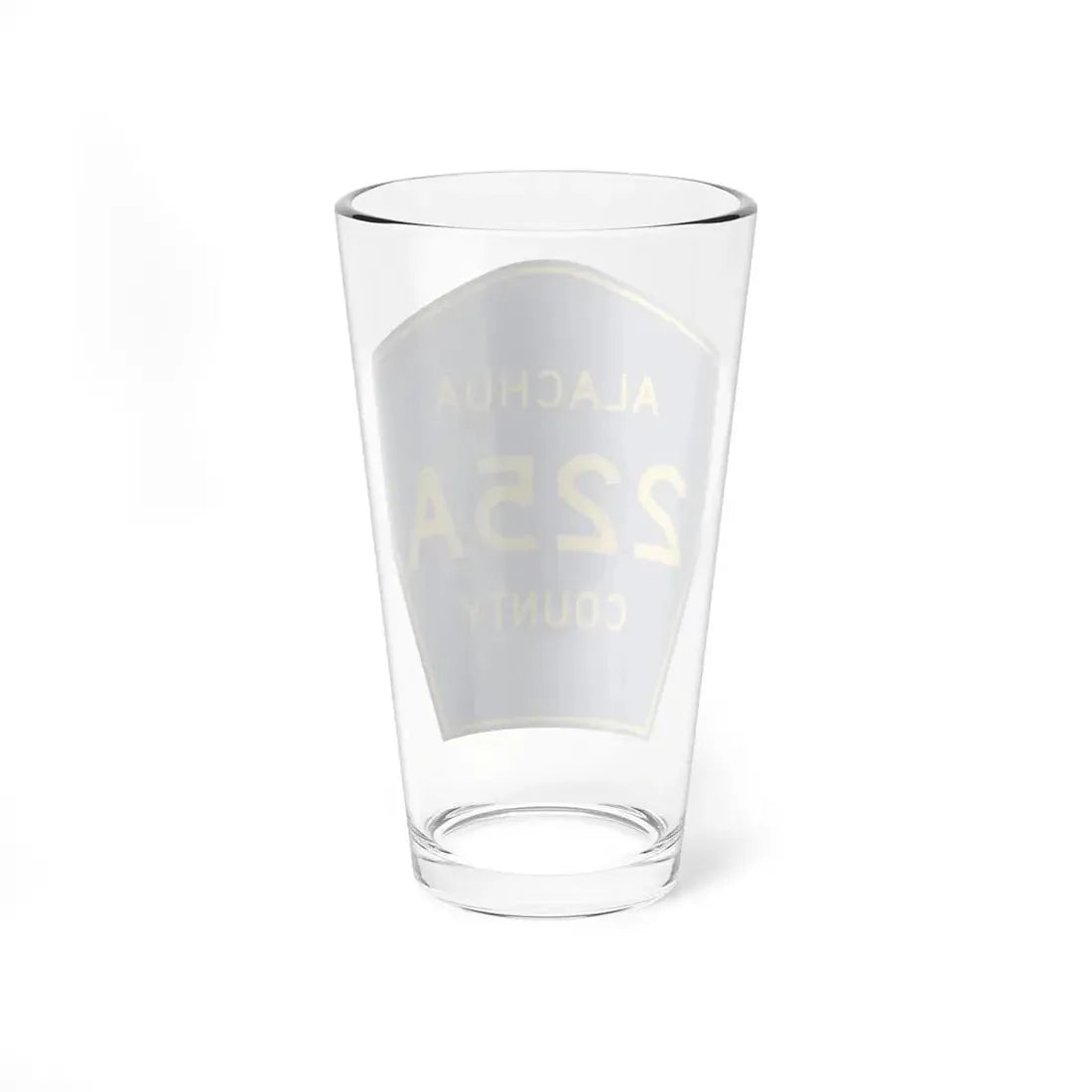 Alachua County 225A (Florida) (Road Sign) Pint Glss 16oz - Go Mug Yourself