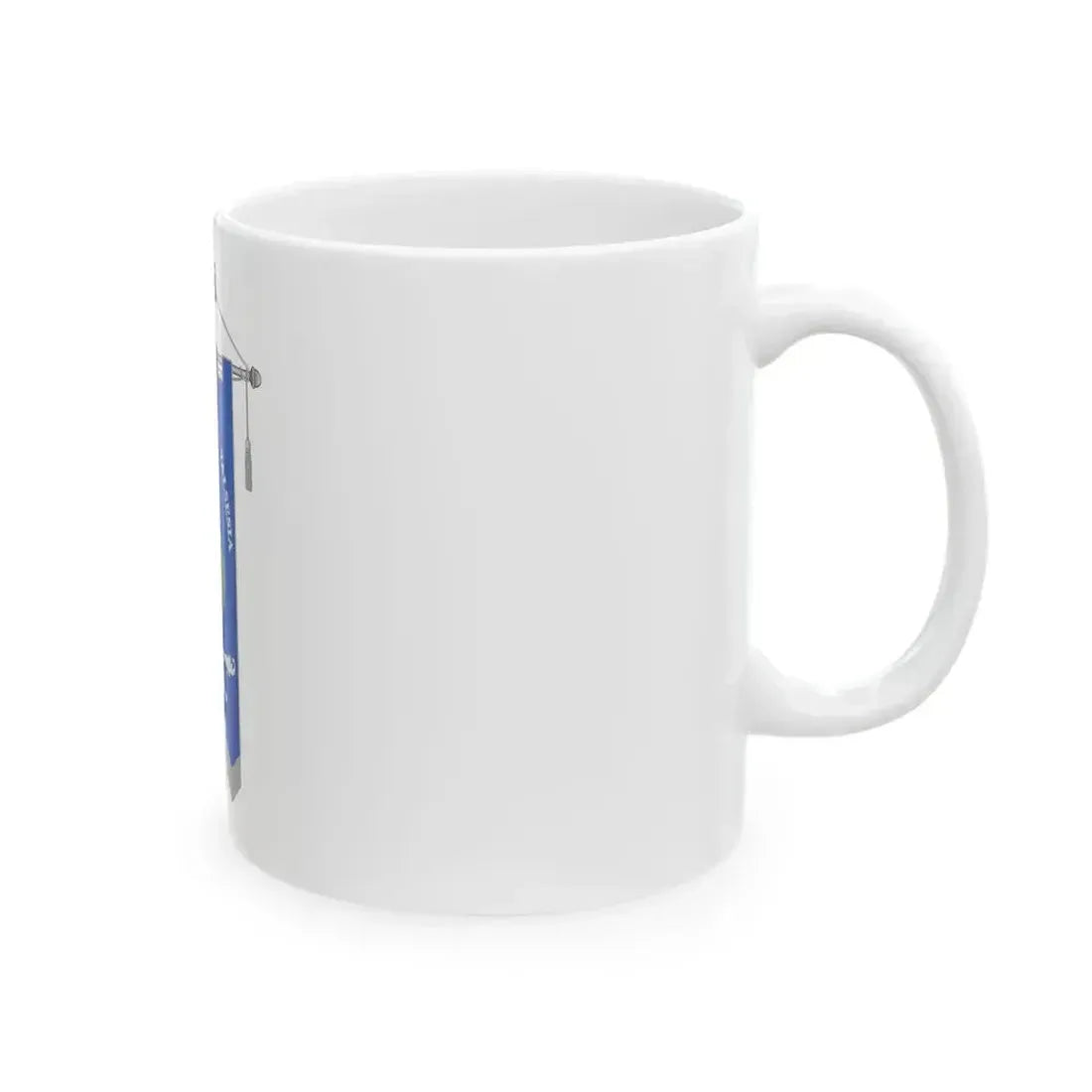 Alagna Valsesia-Gonfalone (Italy) White Coffee Mug - Go Mug Yourself