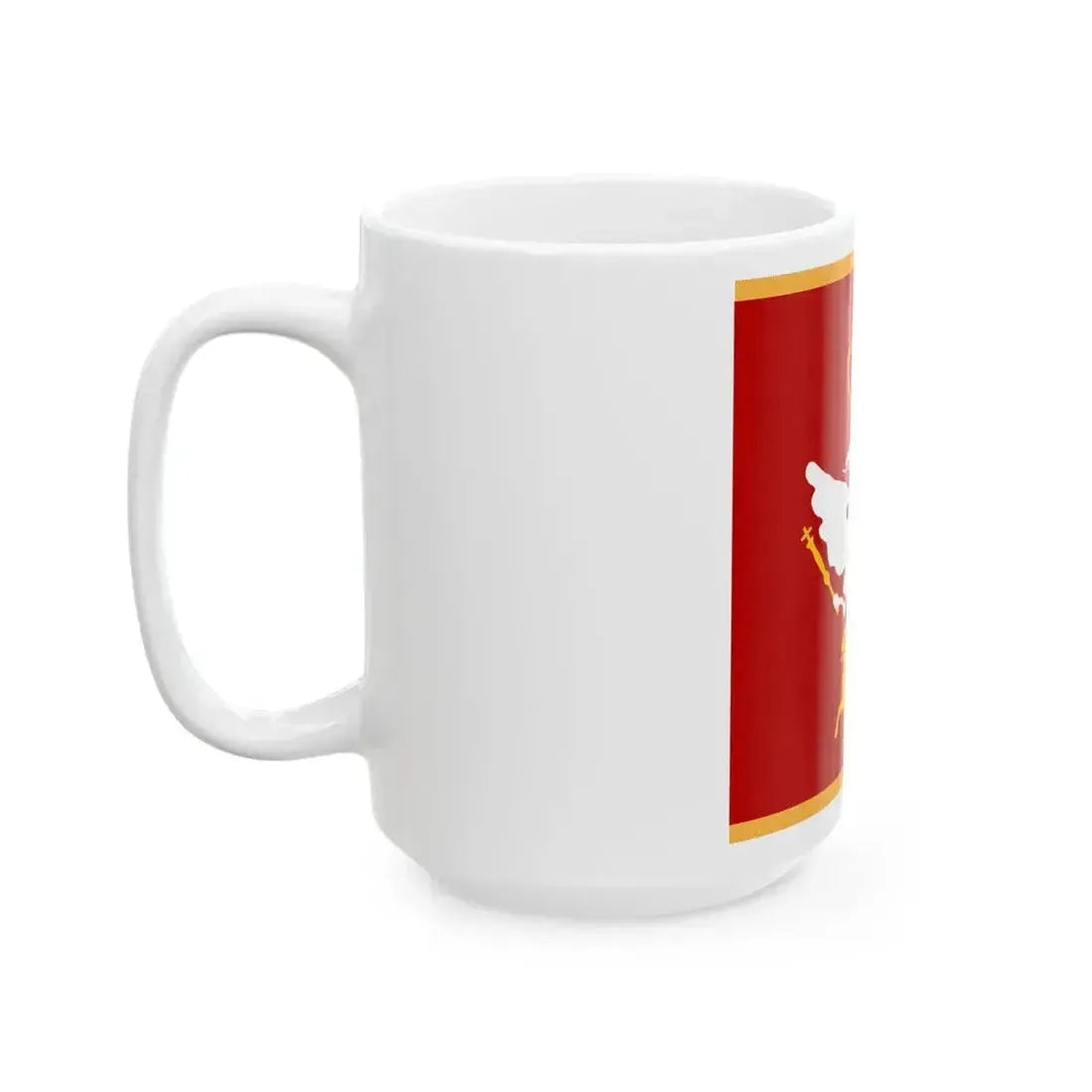 Alaj-barjak of Prince Danilo I 1858 (Montenegro) White Coffee Mug - Go Mug Yourself