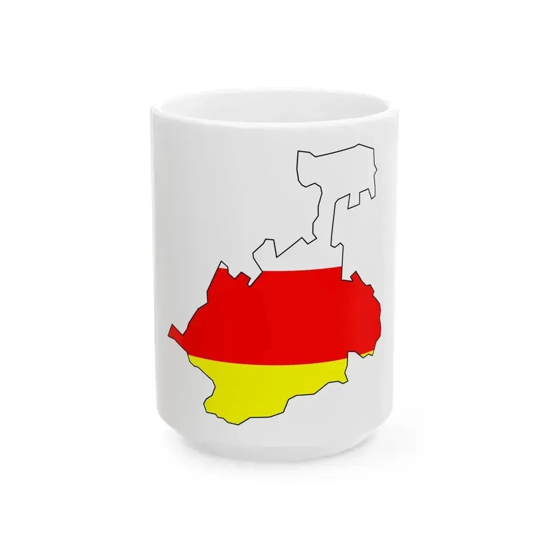 Alan-geo-stub (Russia) White Coffee Mug 15oz - Go Mug Yourself
