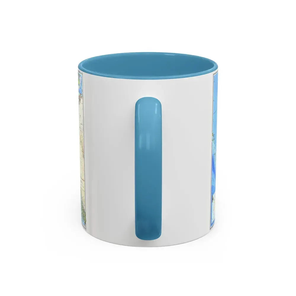 Alaska 1 (1994) (Map) Accent Coffee Mug - Go Mug Yourself