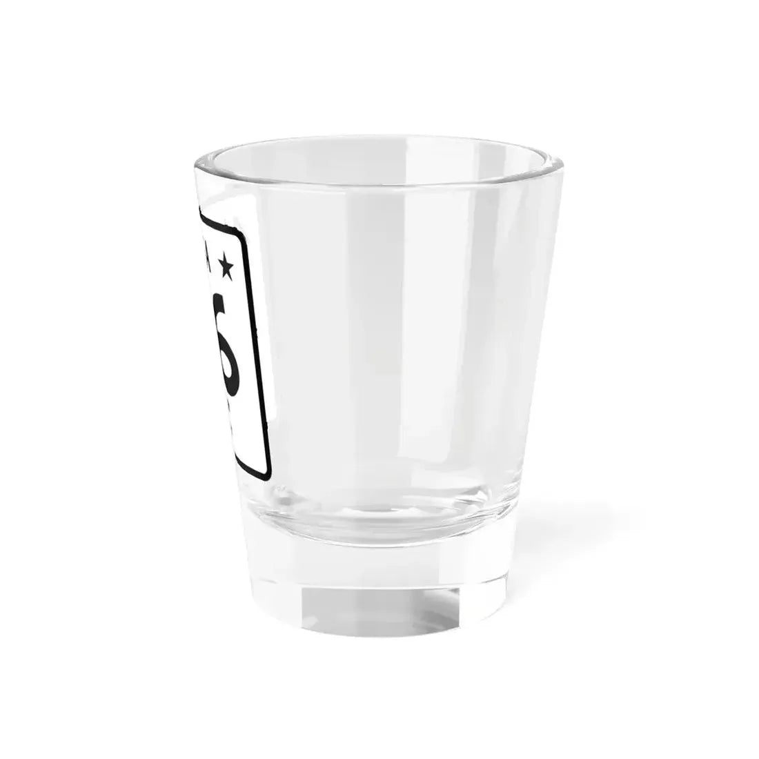 Alaska 6 shield (Alaska) (Road Sign) Shot Glass 1.5oz - Go Mug Yourself