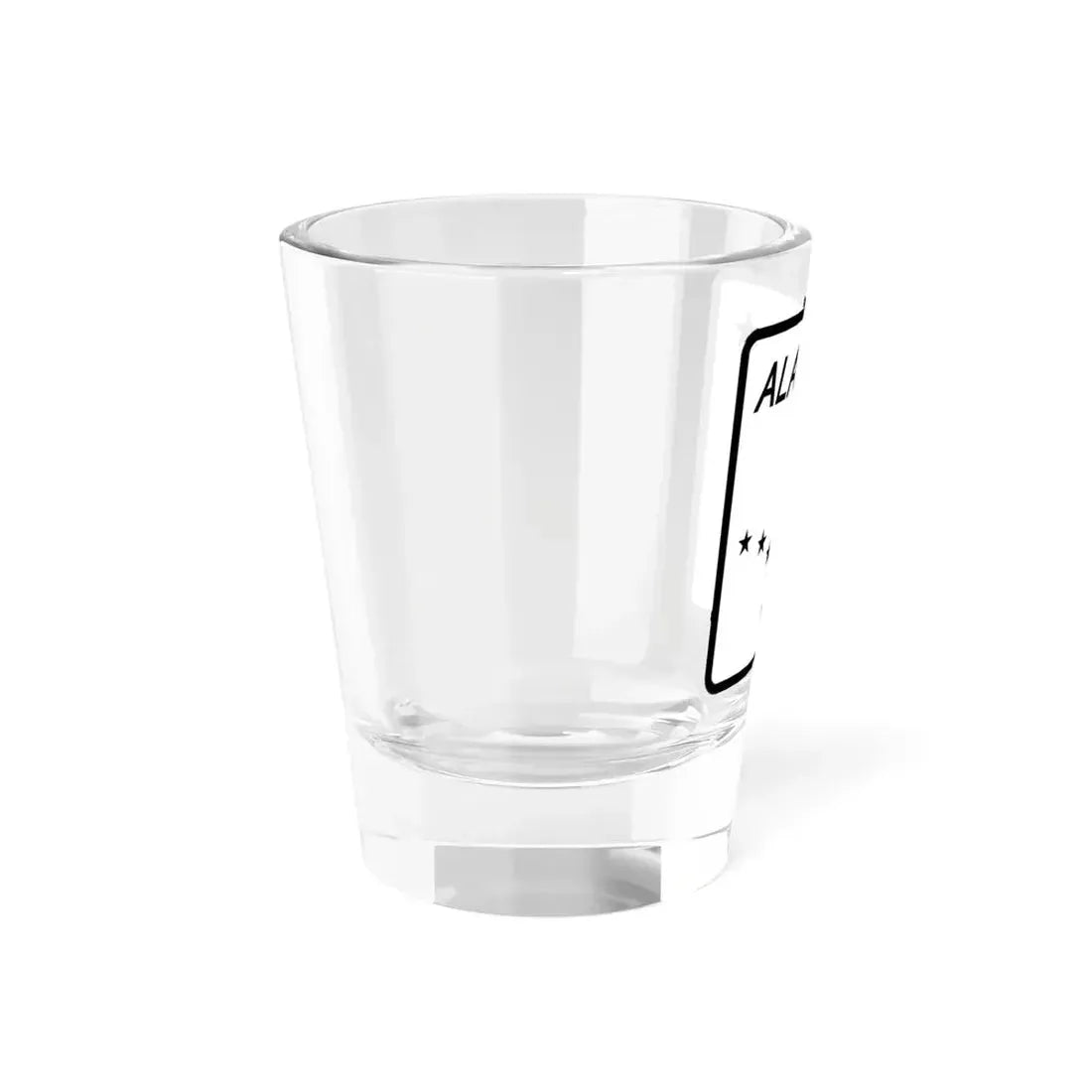 Alaska 7 shield (Alaska) (Road Sign) Shot Glass 1.5oz - Go Mug Yourself