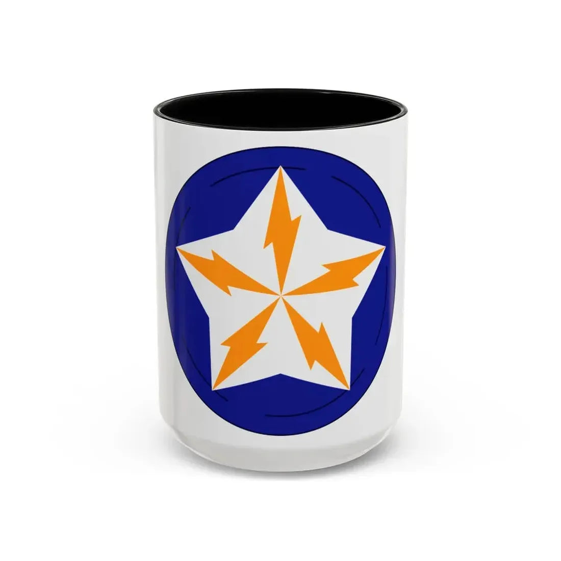 Alaska Communications System (U.S. Army) Accent Coffee Mug 15oz Black - Go Mug Yourself