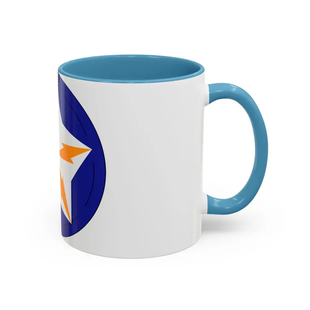 Alaska Communications System (U.S. Army) Accent Coffee Mug - Go Mug Yourself