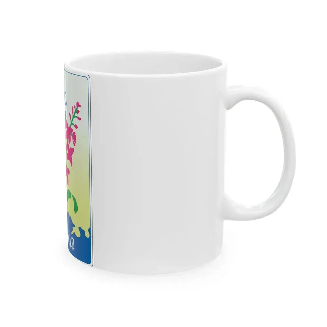 Alaska Scenic Byway (Alaska) (Road Sign) White Coffee Mug - Go Mug Yourself