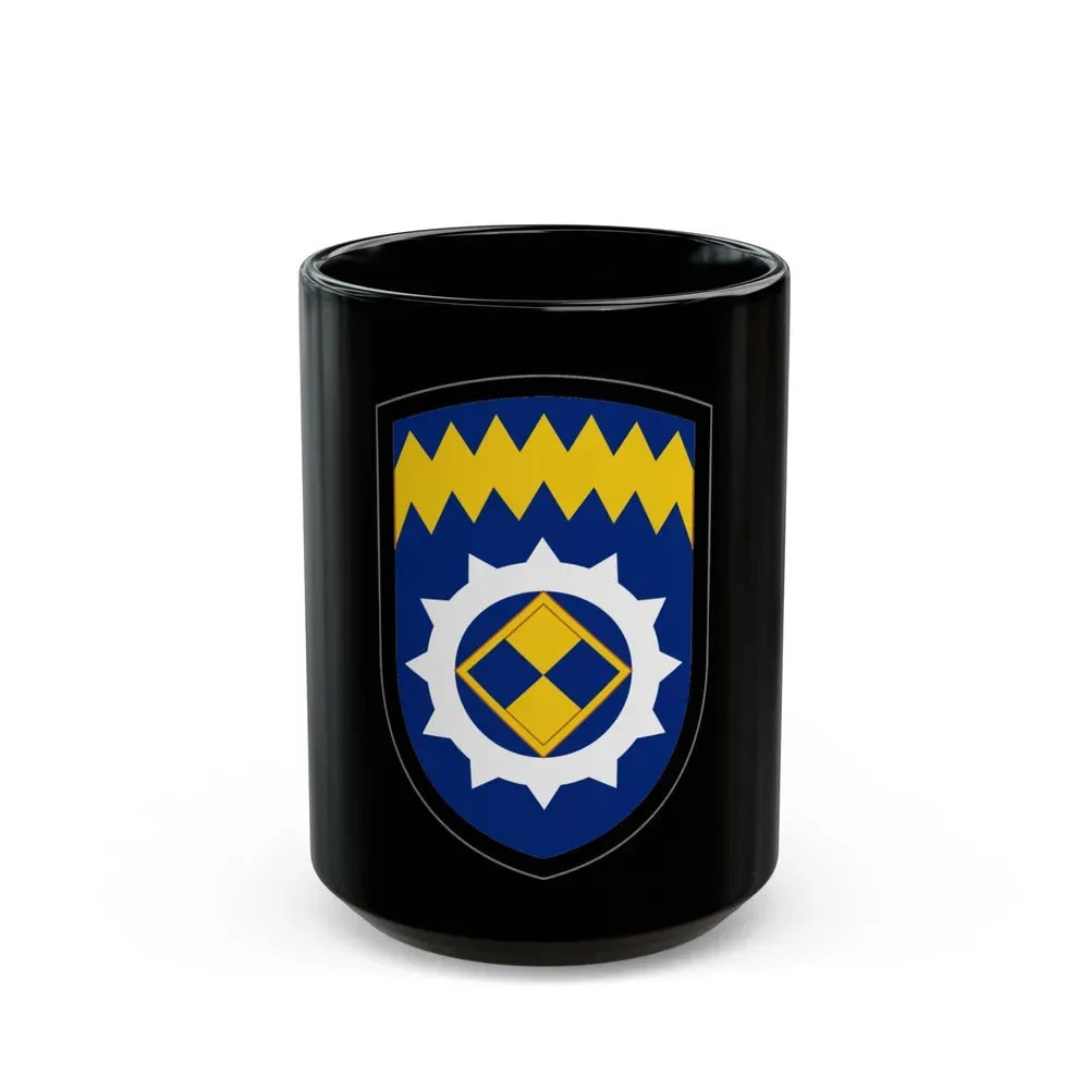 Alaska Support Command (U.S. Army) Black Coffee Mug 15oz - Go Mug Yourself