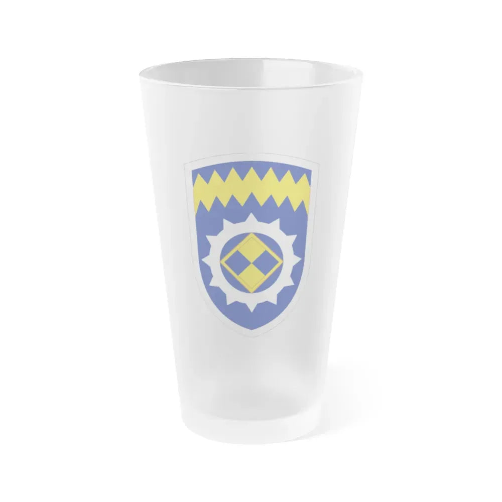 Alaska Support Command (U.S. Army) Frosted Pint Glass 16oz Default Title - Go Mug Yourself