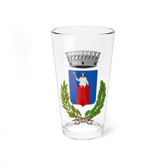 Alassio-Stemma (Italy) (Coat of Arms) Pint Glass 16oz 16oz - Go Mug Yourself