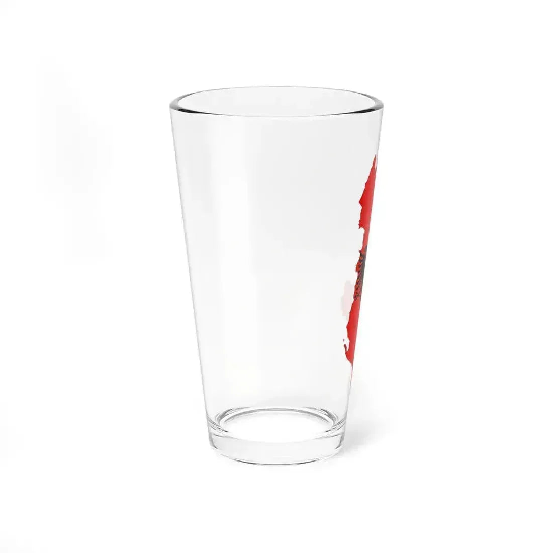 Albania-Flagmap (Albania) Pint Glass 16oz - Go Mug Yourself