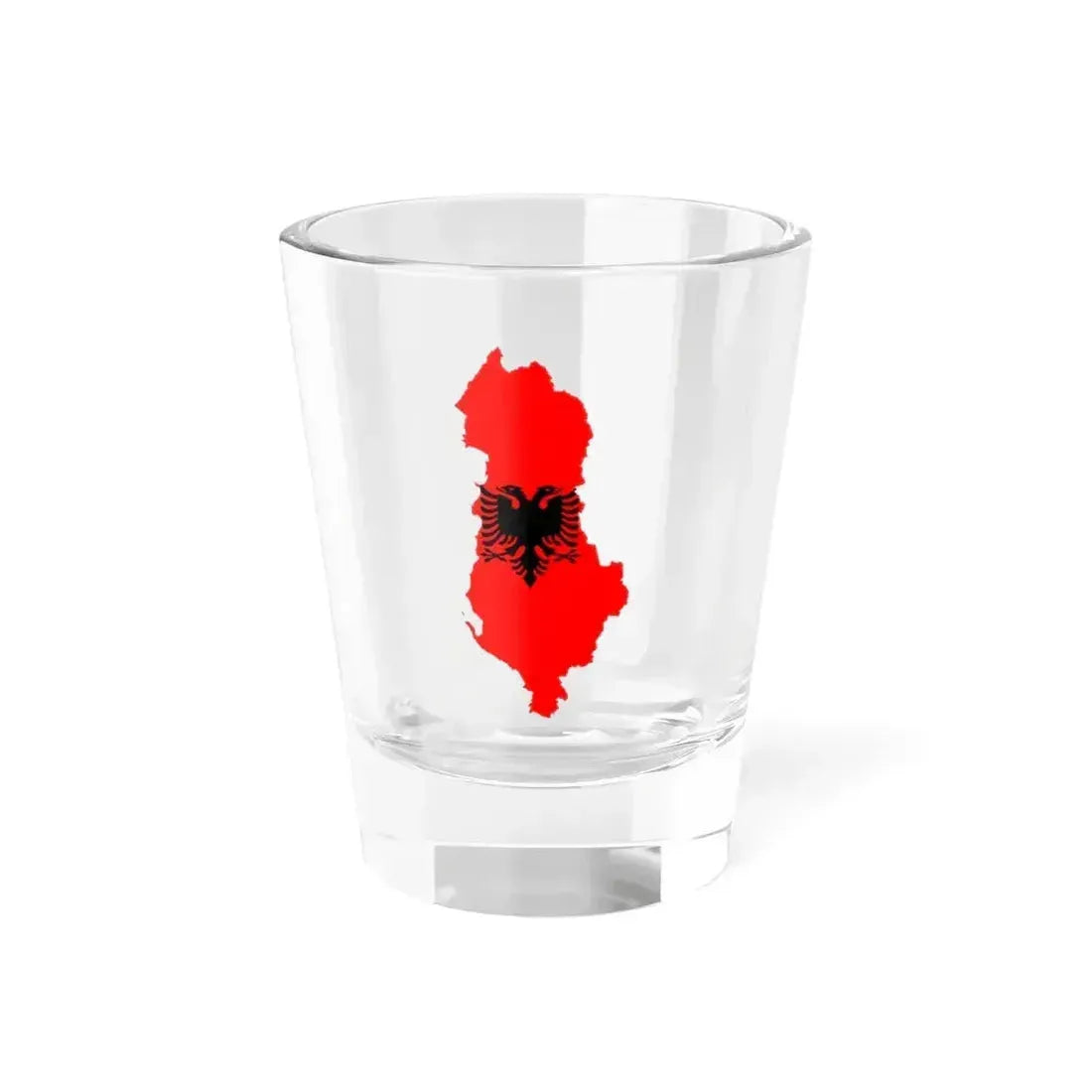 Albania-Flagmap (Albania) Shot Glass 1.5oz 1.5oz - Go Mug Yourself