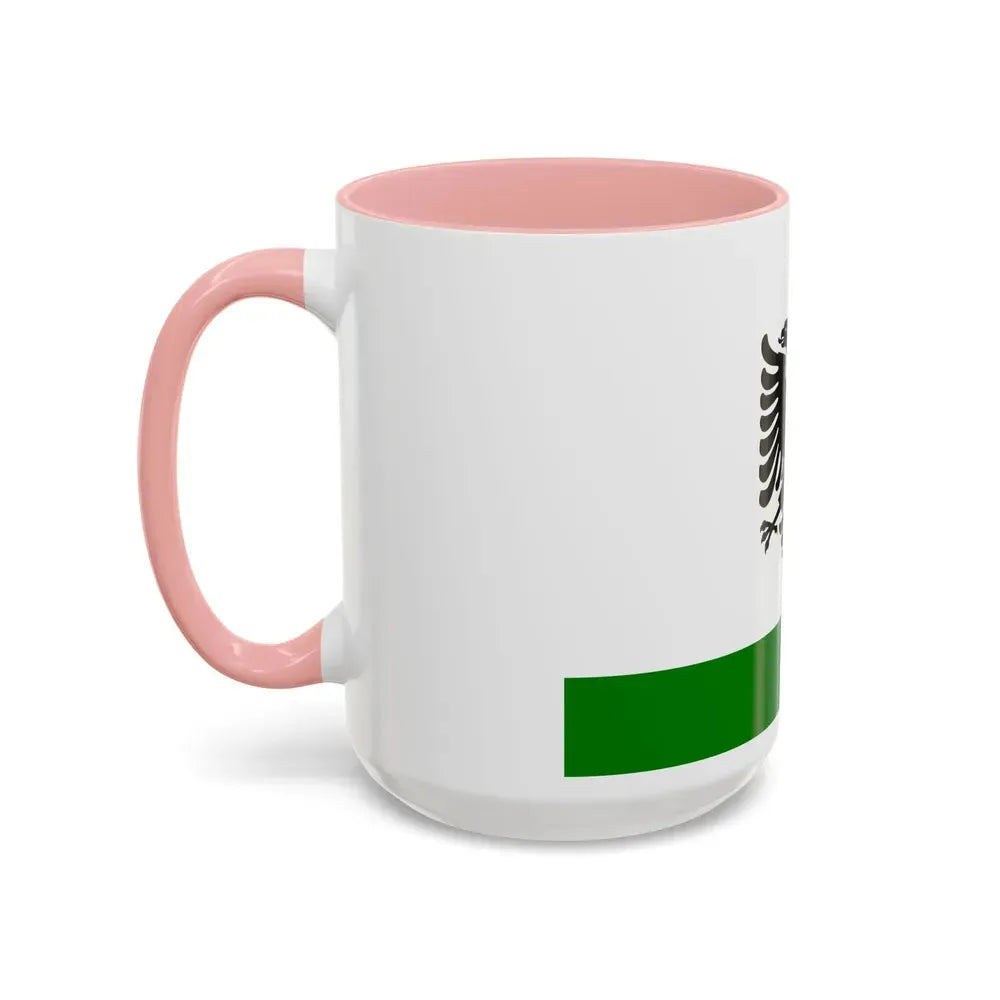 Albanian Coast Guard Ensign to 1958 to 1992 - Accent Coffee Mug - Go Mug Yourself