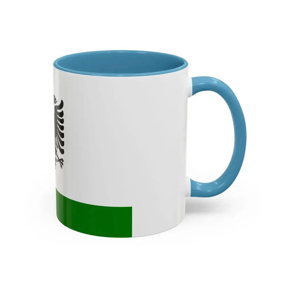 Albanian Coast Guard Ensign to 1958 to 1992 - Accent Coffee Mug - Go Mug Yourself