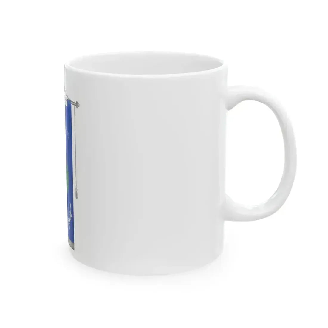Albera Ligure-Gonfalone (Italy) White Coffee Mug - Go Mug Yourself