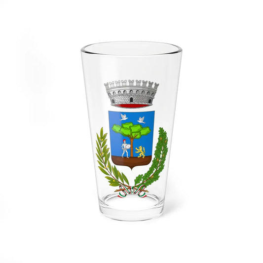 Alberobello-Stemma (Italy) (Coat of Arms) Pint Glass 16oz 16oz - Go Mug Yourself