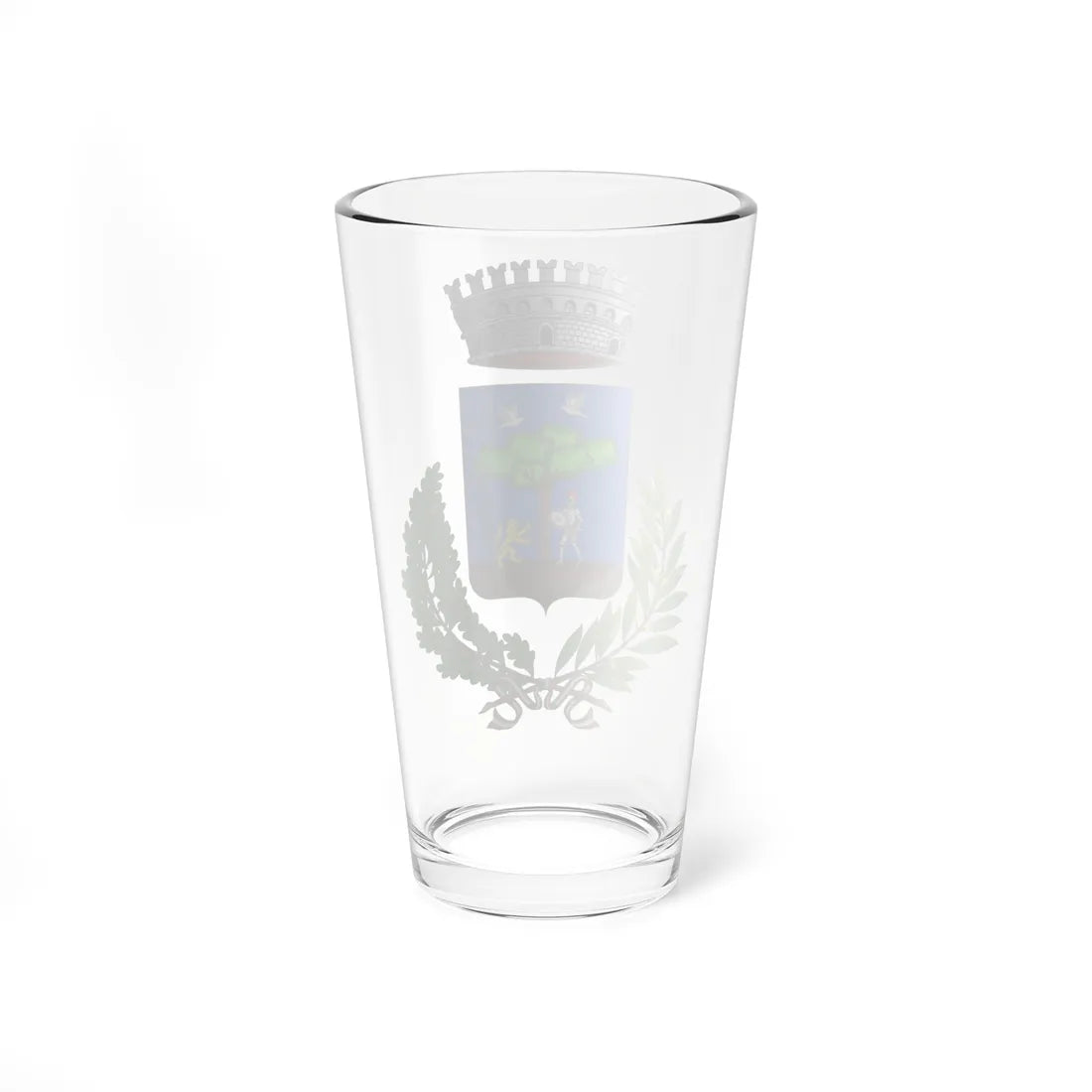 Alberobello-Stemma (Italy) (Coat of Arms) Pint Glass 16oz - Go Mug Yourself