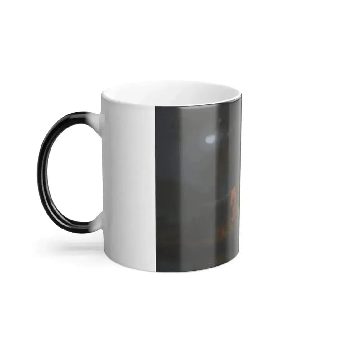 Albert Bierstadt (1830-1902) Oregon Trail - oil on canvas mounted on board 1863 - Color Changing Mug 11oz - Go Mug Yourself