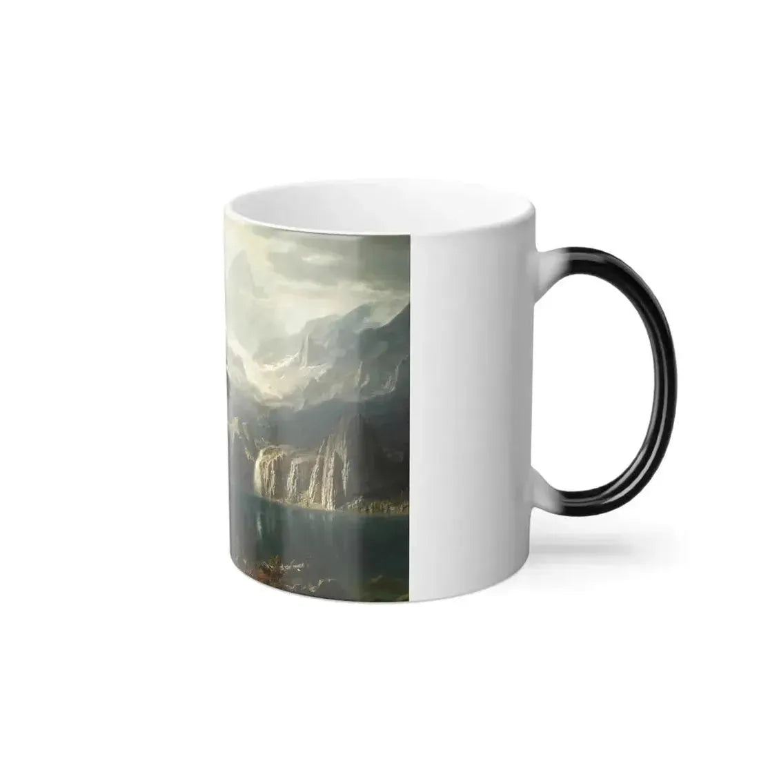 Albert Bierstadt (1830-1902) Sierra Nevada - c1872-1873 - Color Changing Mug 11oz - Go Mug Yourself