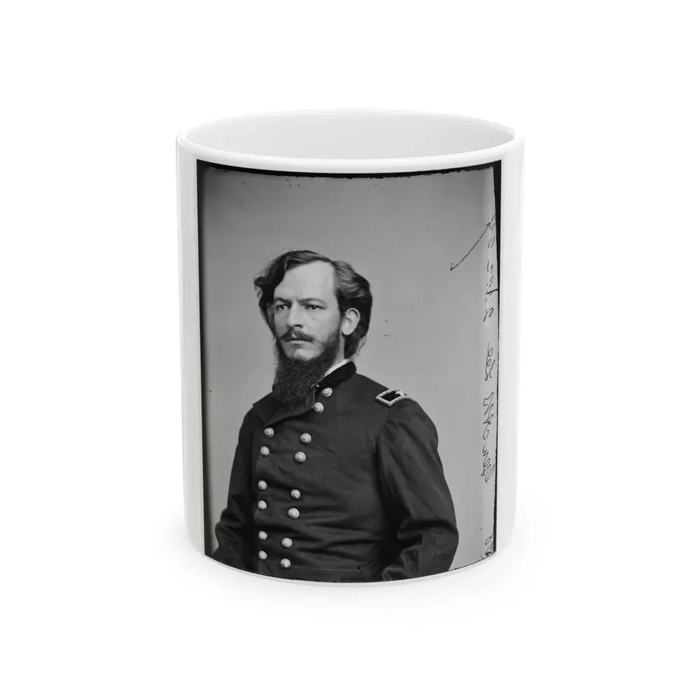 Albert C. Lee, Col 7th Kansas Cav 001 (U.S. Civil War) White Coffee Mug 11oz - Go Mug Yourself